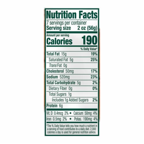 Eckrich® Skinless Smoked Sausage Perspective: top