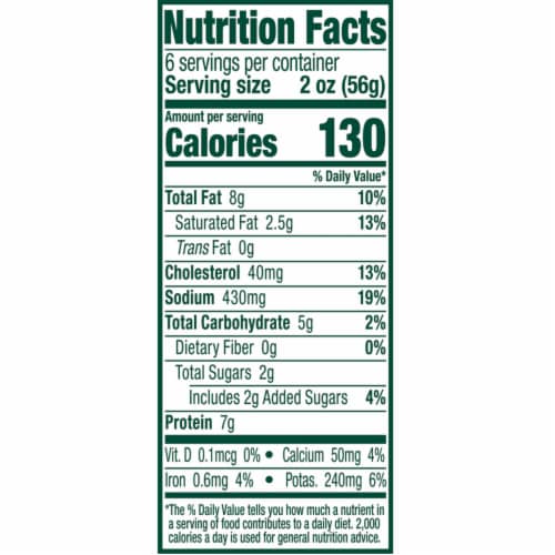 Eckrich® Skinless Smoked Turkey Sausage Perspective: top