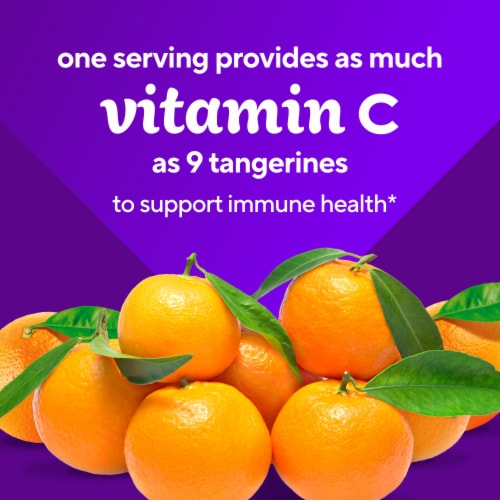 Vitafusion Power C Natural Orange Flavor Gummy Vitamins 150 Count Perspective: top