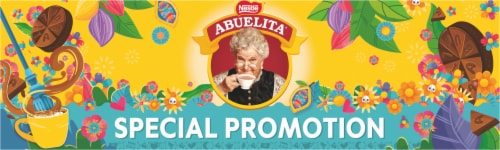 Nestle Special Promotion Abuelita Mexican Hot Chocolate Perspective: top