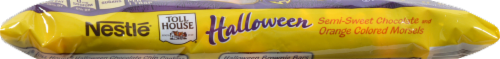 Nestle Toll House Halloween Semi-Sweet Chocolate and Orange Colored Morsels Perspective: top