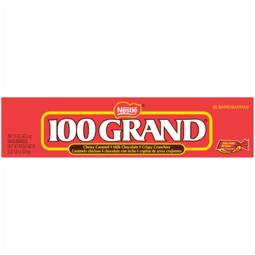 One Hundred Grand Snack Size Candy Bars 10oz Bag