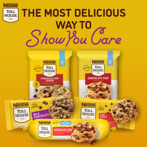 Nestle Toll House Milk Chocolate Chips Perspective: top