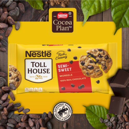Nestle Toll House Semi Sweet Chocolate Chips Perspective: top