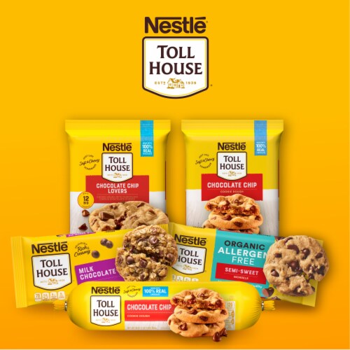 Nestle Toll House Organic Allergen Free Semi-Sweet Chocolate Chips Perspective: top