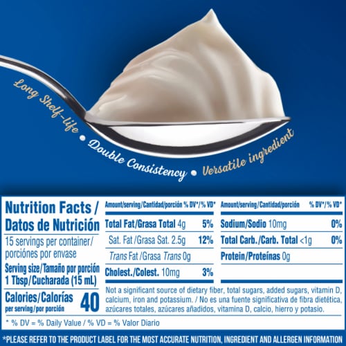 Nestle Media Crema Table Cream Perspective: top