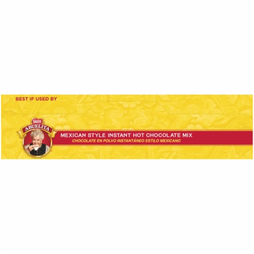 Abuelita Mexican Style Instant Hot Chocolate Drink Mix Perspective: top