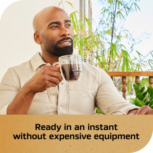 NESCAFÉ Gold Espresso Intense Roast Instant Coffee Perspective: top