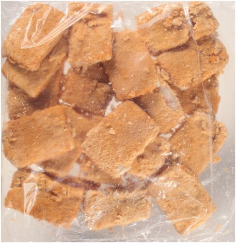 Trident Seafoods® Oven Ready Crunchy Breaded Pollock Fish Rectangle Portions Perspective: top