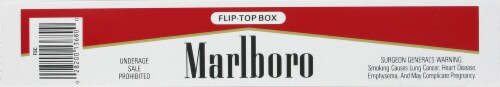 Marlboro Red Label Cigarettes Perspective: top