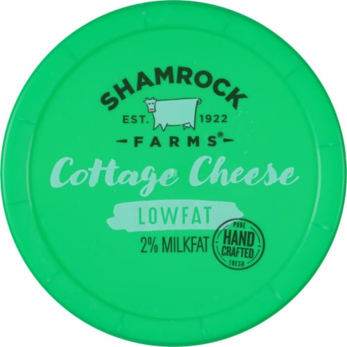 Shamrock Farms® Low Fat Cottage Cheese Perspective: top