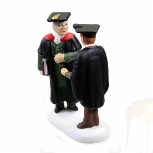 Department 56 Accessory Oxford Professor & Student Dickens' Village Series 6005406 Perspective: top