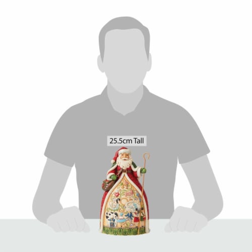 Jim Shore Twelve Days Of Joy Resin Christmas Santa Claus 6008876, 1