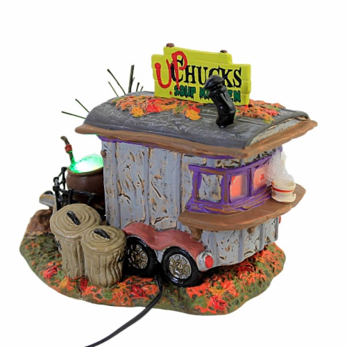 Department 56 House Upchuck's Soup Kitchen Halloween Snow Village 6007785 Perspective: top