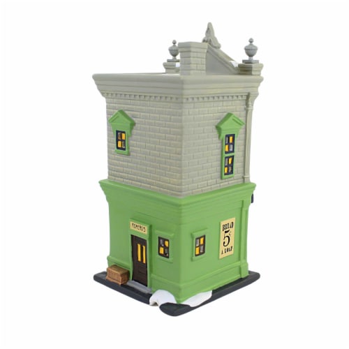 Department 56 House Romero's Bakery Porcelain Christmas In The City 6009752 Perspective: top