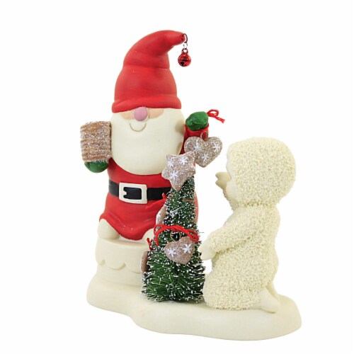 Dept 56 Snowbabies Fresh Trimmings Figurine Christmas Gingerbread Tree 6009936 Perspective: top