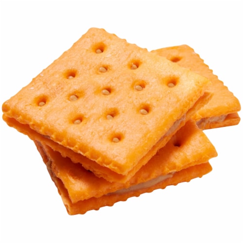 Munchies® Peanut Butter Cheese Sandwich Crackers Perspective: top