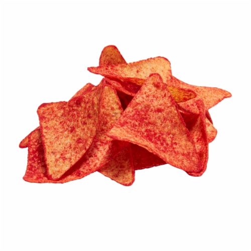 Doritos® Tapatio Hot Sauce Tortilla Chips Perspective: top