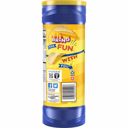 Lays® Stax Original Snacks Stacks Crisps Potato Chips Perspective: top