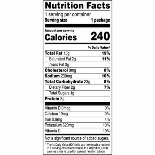 Ruffles® Original Potato Chips Perspective: top