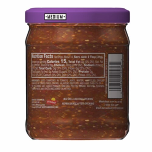 Tostitos Medium Restaurant Style Salsa Dip 15 5 Oz Kroger