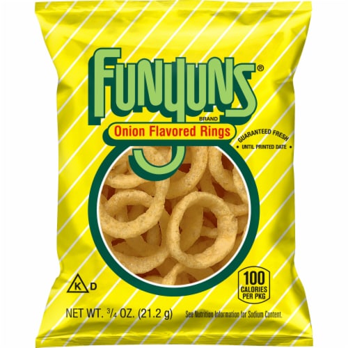 Funyuns® Onion Flavored Rings Perspective: top