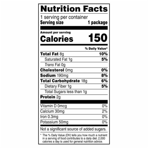 Doritos® Cool Ranch Flavored Tortilla Chips Perspective: top