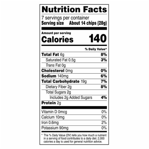 SunChips® Garden Salsa Whole Grain Chips Perspective: top