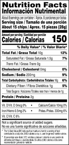 Lay's® Limon Potato Chips Perspective: top