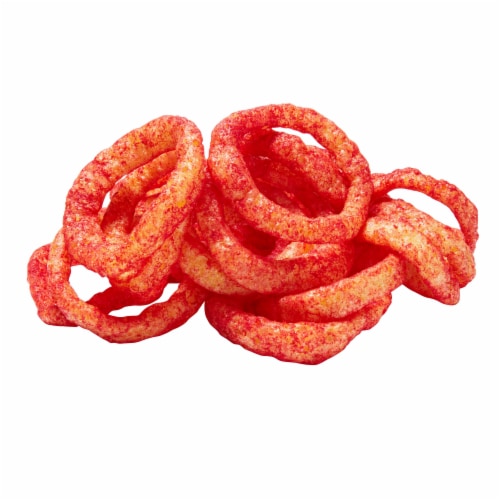 Funyuns® Flamin' Hot Flavored Onion Rings Perspective: top