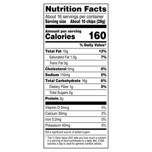 Fritos® Scoops! Original Corn Chips Party Size Perspective: top