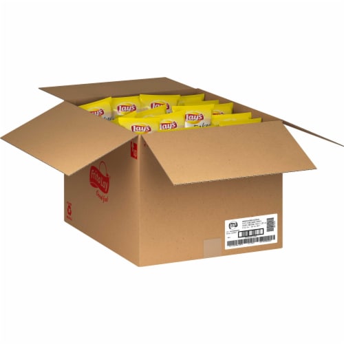 Lays Oven Baked Regular Potato Crisps, 1.125 Ounce -- 64 per case Perspective: top