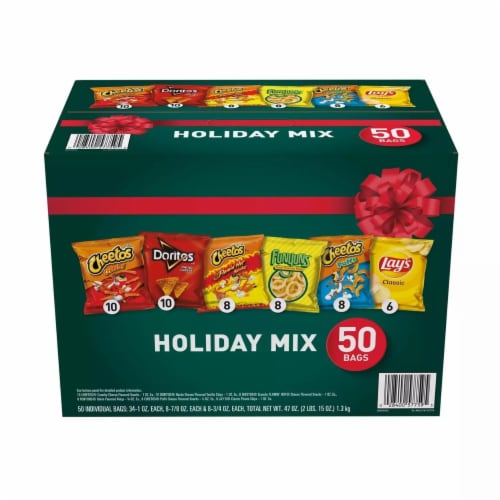 FritoLay Holiday Mix Variety Pack (50 Count), 1 unit Kroger