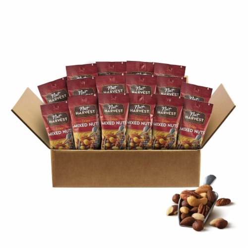 Nut Harvest Deluxe Mixed Nuts Perspective: top