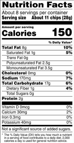 Doritos® Simply Organic White Cheddar Flavored Tortilla Chips Perspective: top