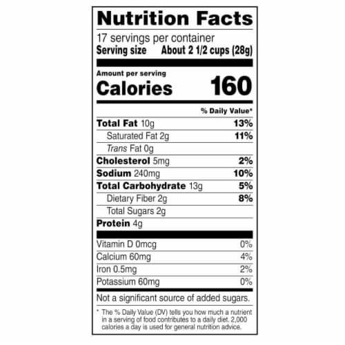Smartfood White Cheddar Popcorn (17 Ounce) Perspective: top