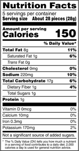 Lay's® Poppables Honey BBQ Potato Chips Perspective: top