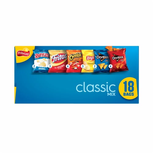 Frito-Lay® Snacks Classic Mix Variety Pack Perspective: top