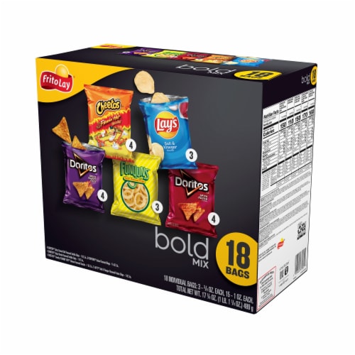 Frito-Lay® Bold Mix Chips Variety Pack Perspective: top