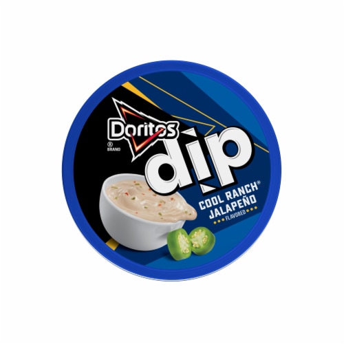 Doritos® Cool Ranch® Jalapeno Flavored Dip Perspective: top