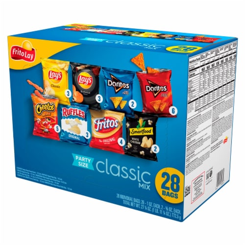 Frito-Lay® Classic Mix Chips Variety Pack Perspective: top