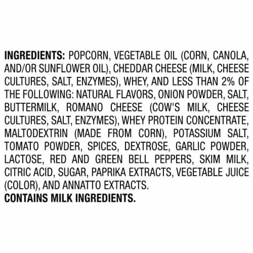 Smartfood® Doritos Nacho Cheese Flavored Popcorn Perspective: top