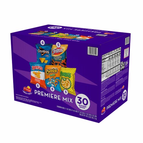 Frito-Lay® Premiere Mix Chips Variety Pack Perspective: top