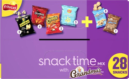 Frito Lay® Snack Time Mix With Grandma's Variety Pack Perspective: top