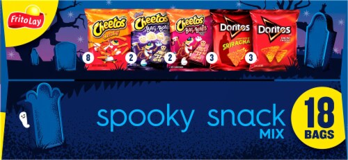 Frito Lay Spooky Snack Mix Perspective: top