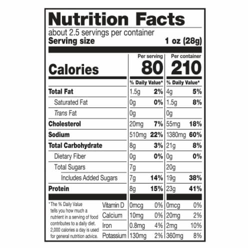 Jack Link's® Doritos Spicy Sweet Chili Beef Jerky Perspective: top