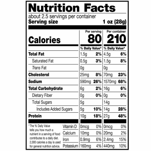 Jack Link's Beef Jerky Flamin' Hot Flavored 2.65 Oz Perspective: top