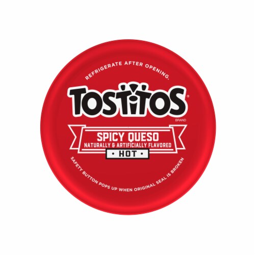 Tostitos® Hot Spicy Queso Dip Perspective: top