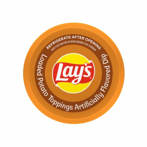 Lay's® Loaded Potato Toppings Dip Perspective: top