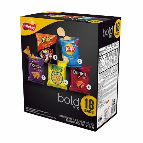 Frito-Lay® Bold Mix Chips Variety Pack Perspective: top